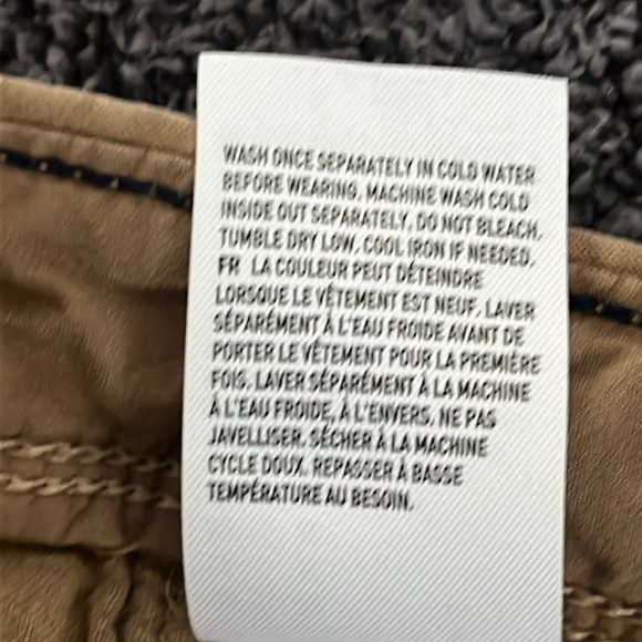 American Eagle Outfitters Men's Next Level Flex Classic Khaki Shorts Size 30 - Picture 5 of 7